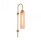 Настінний світильник White flower H770 Led 15W Gold + Amber 241222-200001330