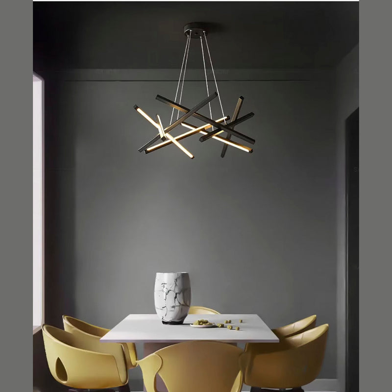 Підвісний світильник Geometry D900 Led 89W 3000K 4000K 6000K Black 250218-200001507