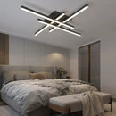 Стельовий світильник Square and lines D600 Led 45W 3000K 4000K 6000K Black 240210-200000742