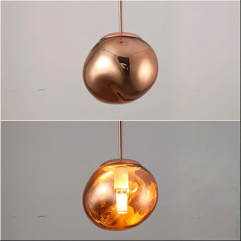 Підвісні світильники Melt plasm Hmax 1200 1xE27 D180 / D280 / D380 Rose Gold 250122-200001393