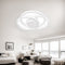Стельові світильники Trio ceiling D480 Led 100W 3000K 4000K 6000K Black / White 250160-200001358