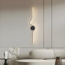 Настінні світильники Curl 3000K 4000K 6000K Black H600 Led 12W / H800 Led 16W / H1000 Led 20W / H1200 Led 24W 241019-200001214
