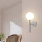 Настінний світильник Faro Bollo D-15см E27 Chrome + White 250676-200001667