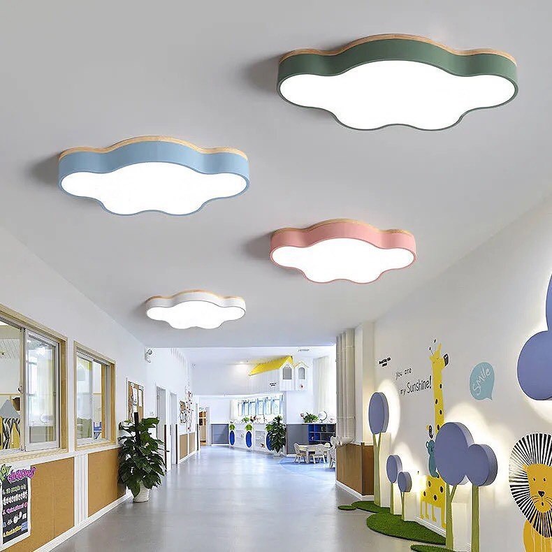 Стельові люстри Cloudlet L600 Led 36W Green / Yellow / Pink / Blue / White / Gray 230810-200000242