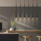 Підвісні світильники Drop tube H650 Led 4W 4000K Black / Gold 240318-200000779