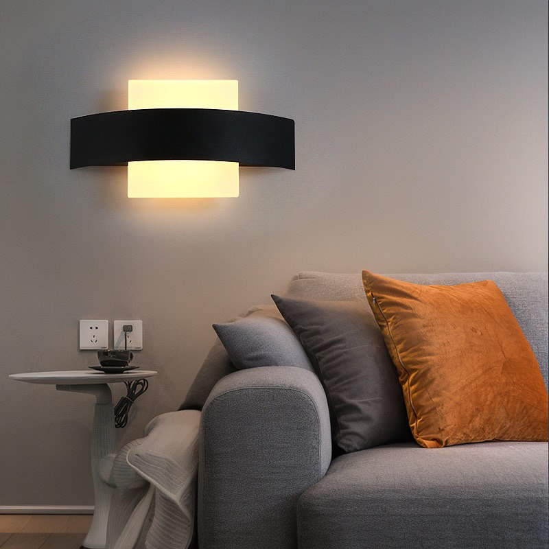Настінний світильник Square L250 Led 3W 3000K 4000K 6000K Black + White 250118-200001396