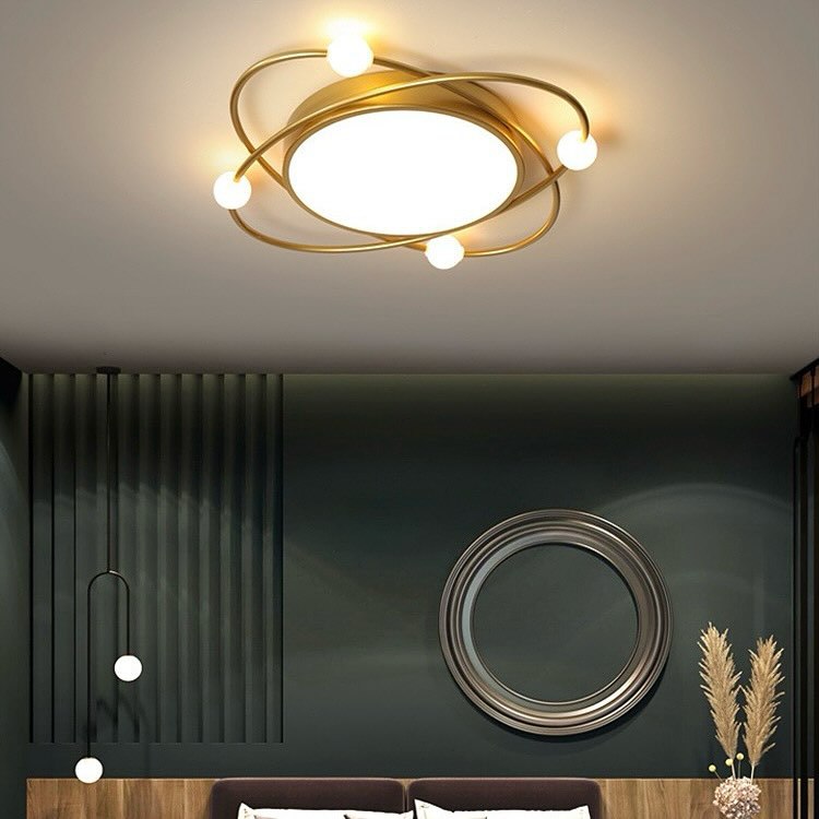 Стельові світильники Ceiling D400 Led 28W / D500 Led 35W Gold / Black 231010-200000463