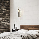 Настінний світильник White flower H770 Led 15W Gold +Grey 241222-200001331