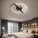 Стельовий світильник Pero ceiling D490 Led 48W 3000K 4000K 6000K Black 250335-200001562