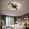 Стельовий світильник Pero ceiling D490 Led 48W 3000K 4000K 6000K Black 250335-200001562