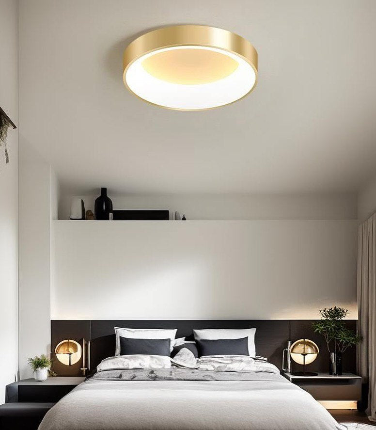 Стельові світильники Ceiling Gold H100 3000K 4000K 6000K D300 Led 25W / D400 Led 35W / D500 Led 45W 241210-200001311
