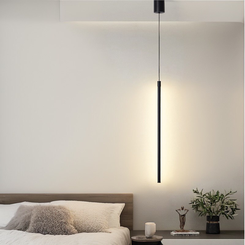 Підвісні світильники Pipe D60 4000K H600 Led 7W / H800 Led 10W / H1000 Led 16W Black 241210-200001321