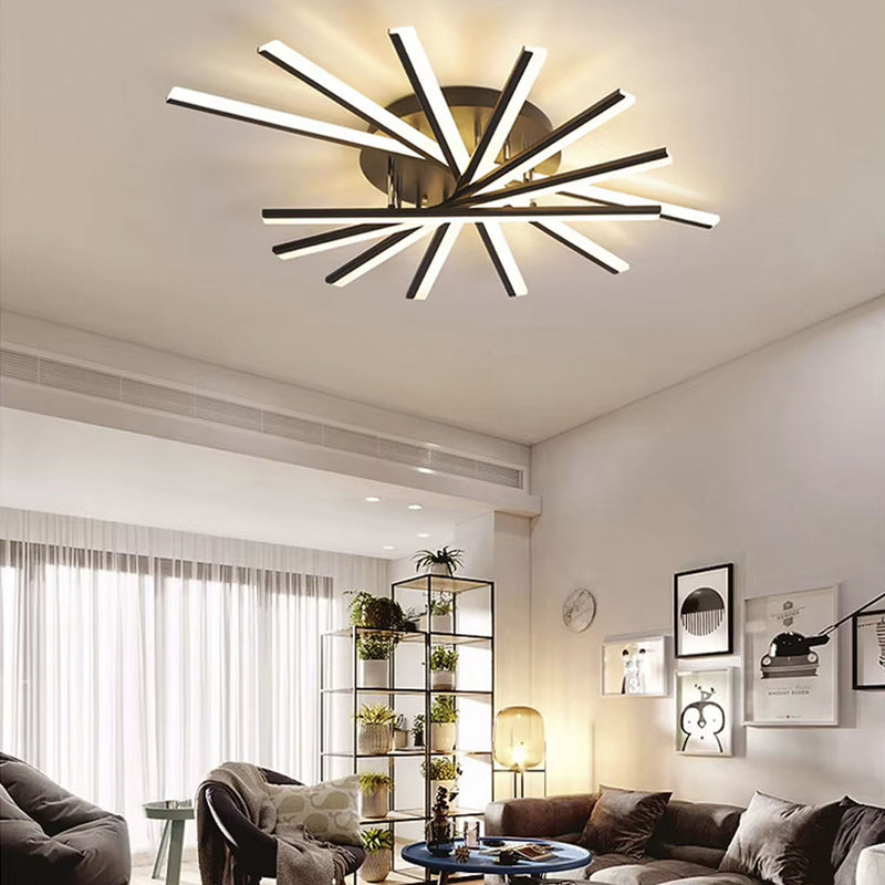 Стельовий світильник Geometry D800 Led 75W 3000K 4000K 6000K Black 250218-200001468
