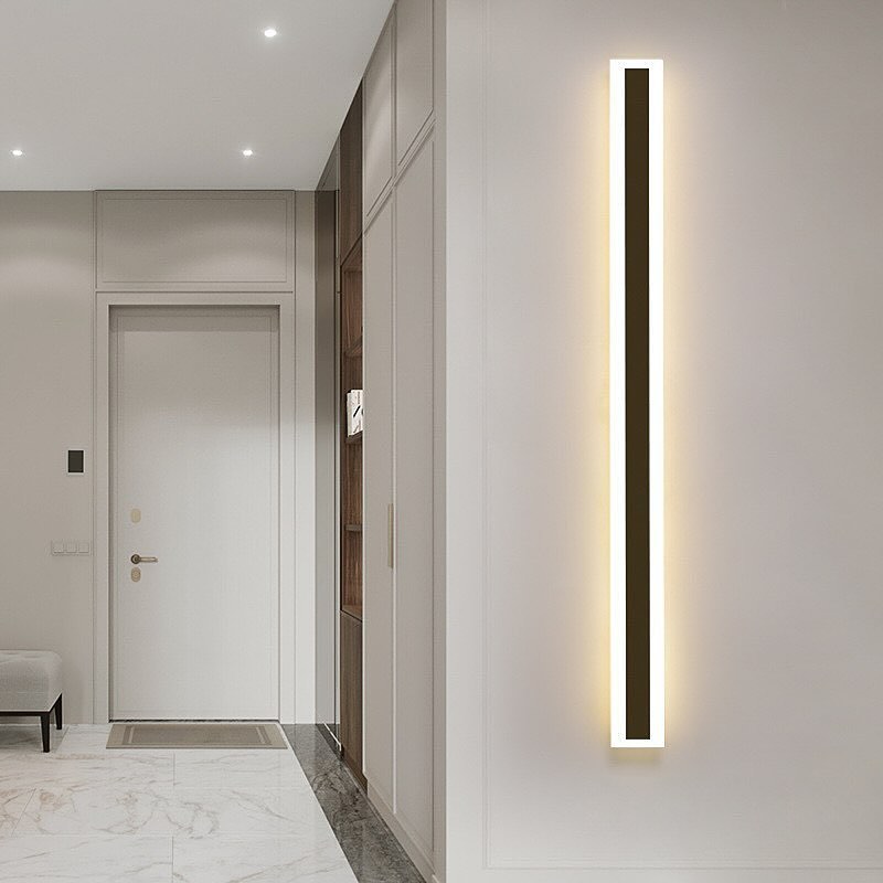 Настінний світильник Longi flat 4000K Black L800 Led 19W / L1000 Led 23W 240210-200000743
