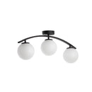 Люстра Faro Bollo L-80см 3xE14 Black + White 250663-200001678