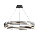 Підвісні світильники Restraint H100 D600 Led 50W / D800 Led 67W 3000K 4000K 6000K Black 250118-200001389