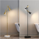 Підлоговий світильник торшер Boho gold lamp H1540 2xE27 Gold + White 240922-200001063