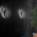 Настінно стельові світильники Meridian Double Black L560 Led 37W 3500K 230920-200000313