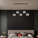 Підвісний світильник Balls line L700 5xE27 Black + Grey 241231-200001327