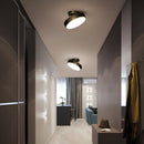 Стельовий поворотний світильник Rondo LED Ceiling D-20см Led 18W 3000K 4000K 6000K Black 250677-200001681