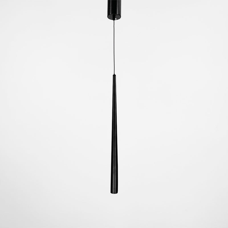 Підвісні світильники Drop tube H650 Led 4W 4000K Black / Gold 240318-200000779