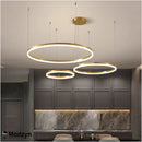 Люстра Kukho Golden Circle Lamp Modzyn Design 240414-226024