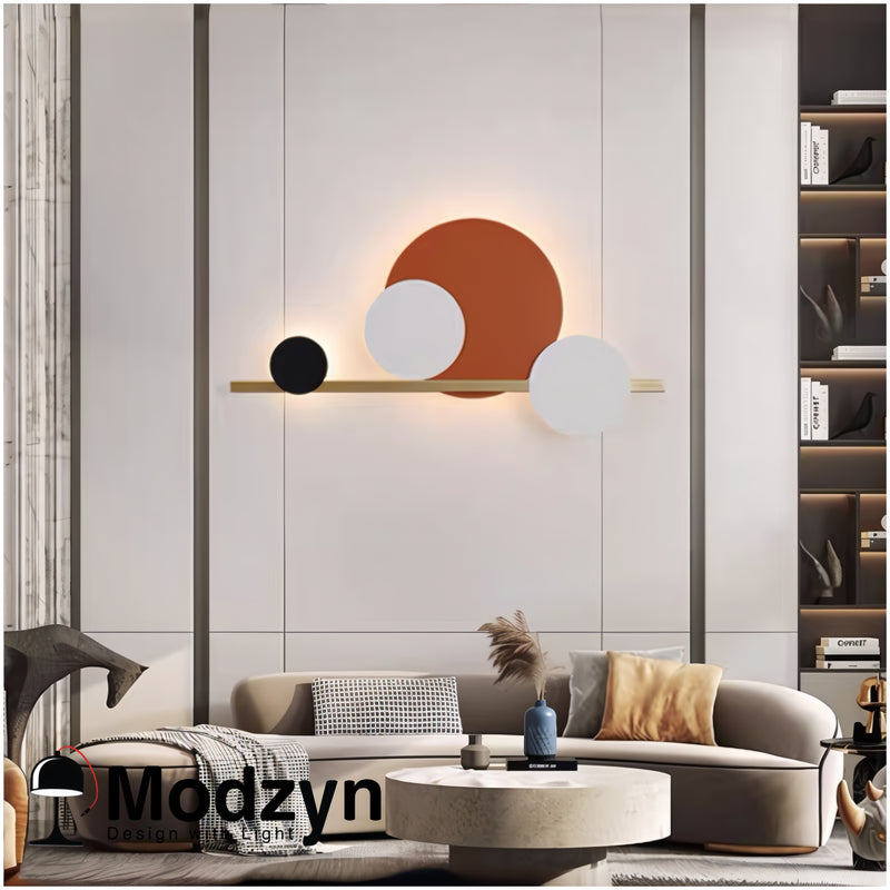 Настінні Світильники Figure Circles Lamp Modzyn Design 240414-226124