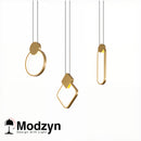 Люстра Curly Lamp Gold Modzyn Design 240414-227699