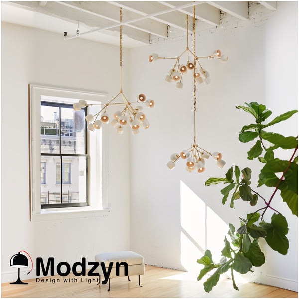 Люстра Noeud Blanc Modzyn Design 240414-227866