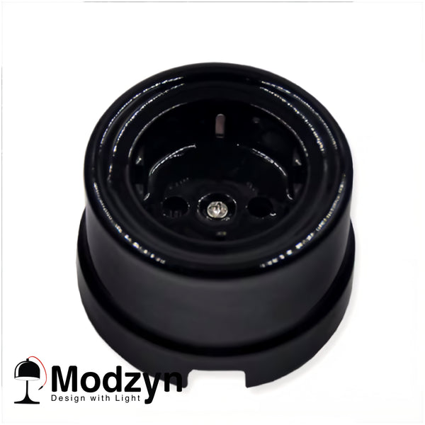 Розетка Керамічна Black Modzyn Design 24123-236807