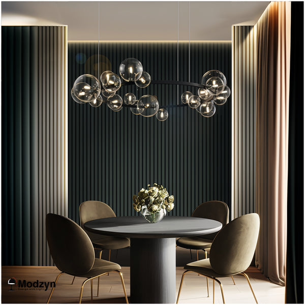Тросова Серія Люстр Modo Bubbles Black Modzyn Design 250914-241900