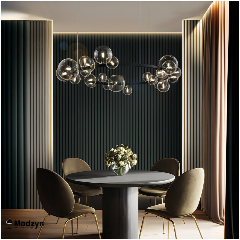 Тросова Серія Люстр Modo Bubbles Black Modzyn Design 250914-241900