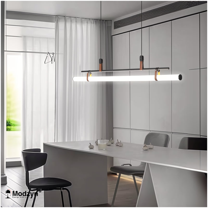 Люстра Tubus Line Lamp Black Modzyn Design 250914-241926
