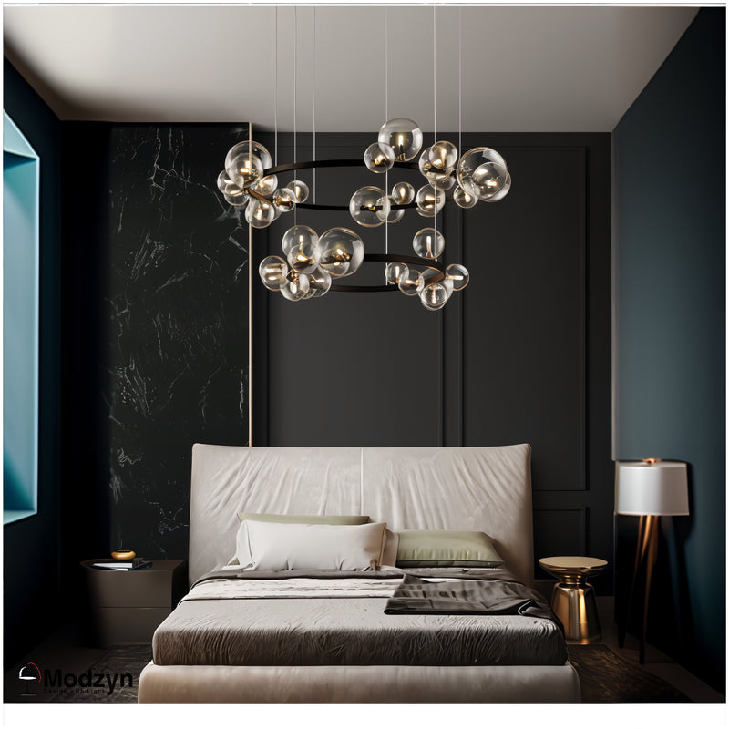 Люстра Modo Bubbles Black Modzyn Design 250914-241929