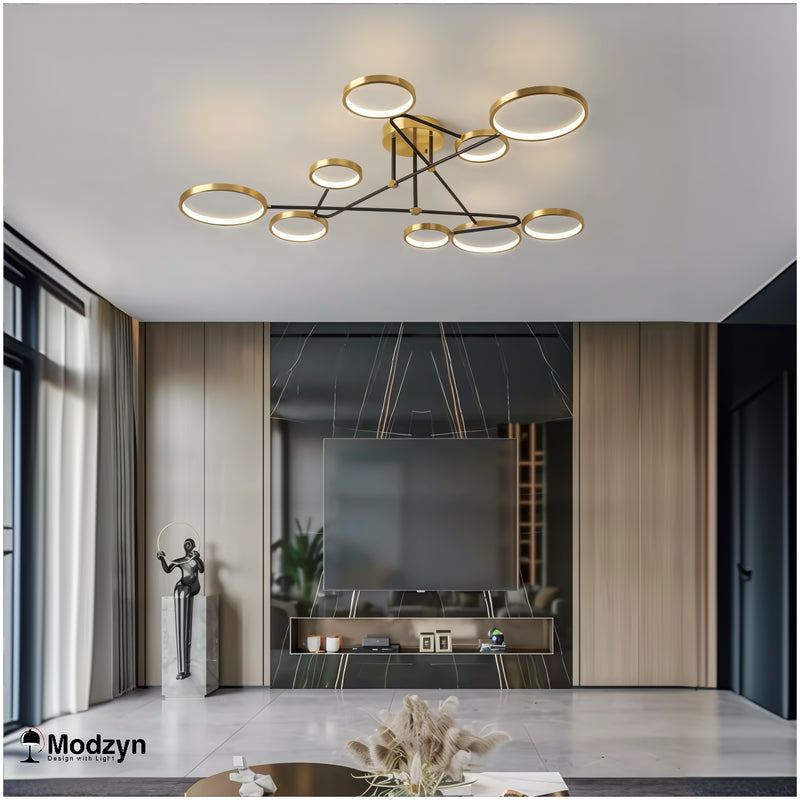Стельова Серія Люстр Fancy Led Lamp Modzyn Design 250914-242009