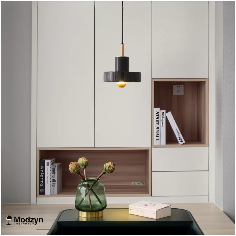 Підвісна Люстра Marble Liqiy Black Modzyn Design 250914-242054