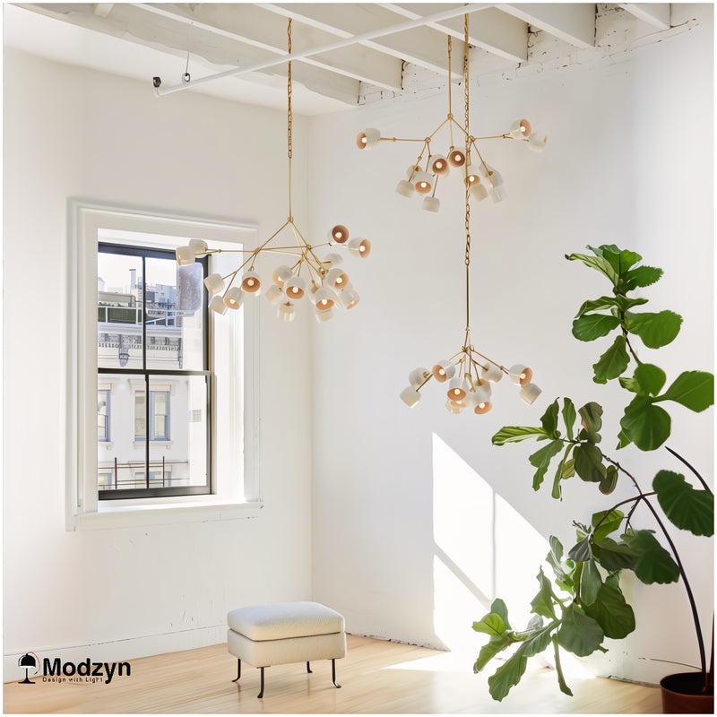 Люстра Noeud Blanc Modzyn Design 250914-242056