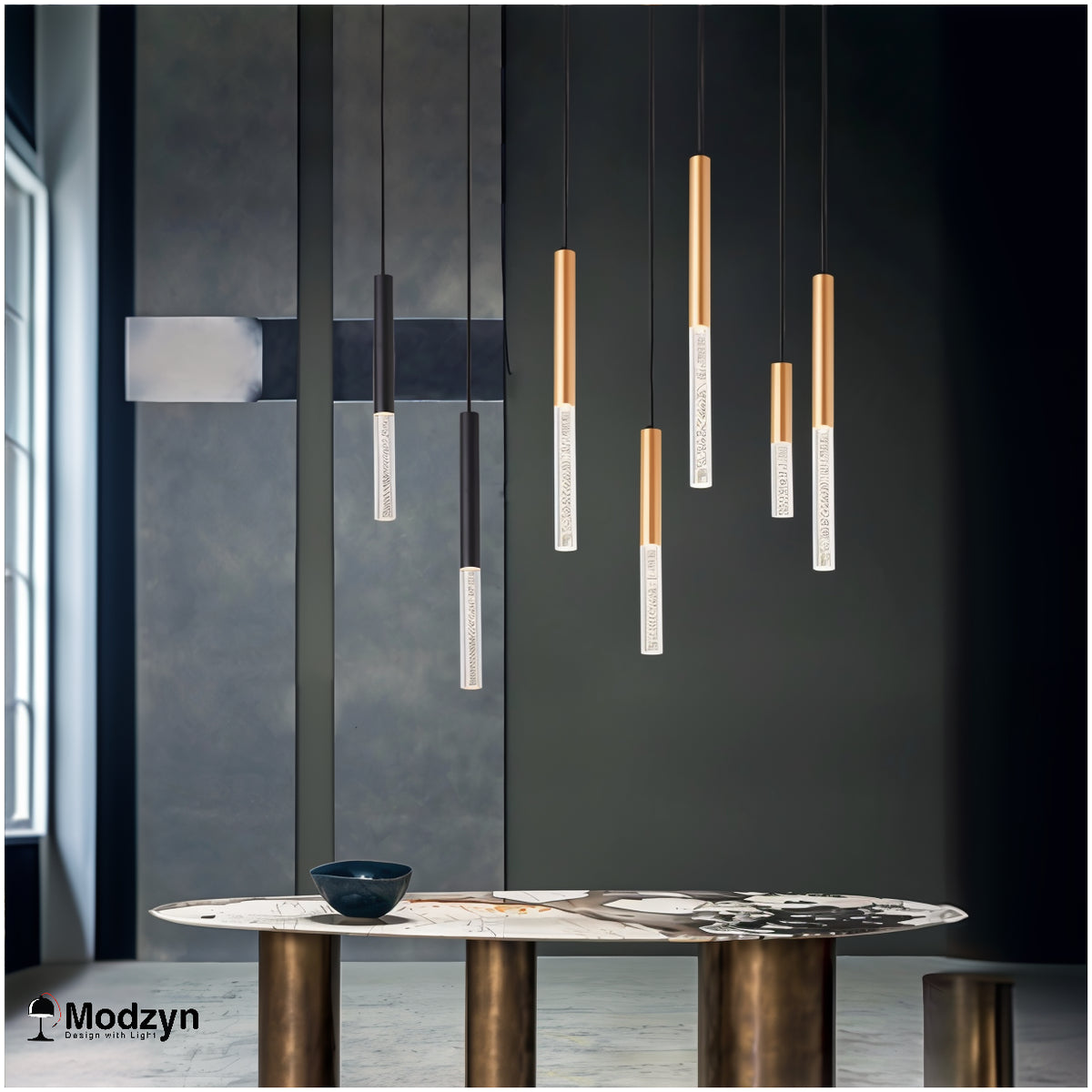Підвісна Серія Люстр Tubus Led Modzyn Design 250914-242154