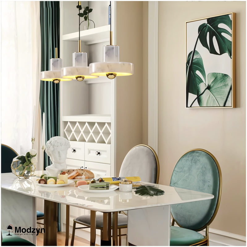 Підвісна Люстра Marble Liqiy White Modzyn Design 250914-242202