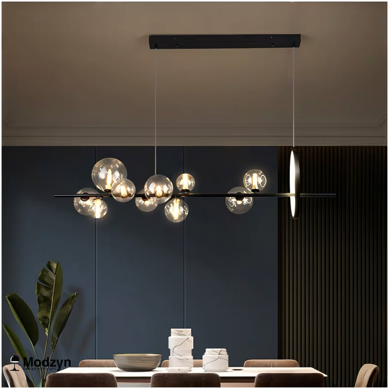 Тросова Серія Люстр Modo Bubbles Black Long Modzyn Design 250914-242251