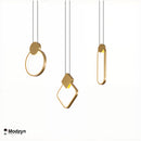 Люстра Curly Lamp Gold Modzyn Design 250914-242270