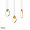 Люстра Curly Lamp Gold Modzyn Design 250914-242270