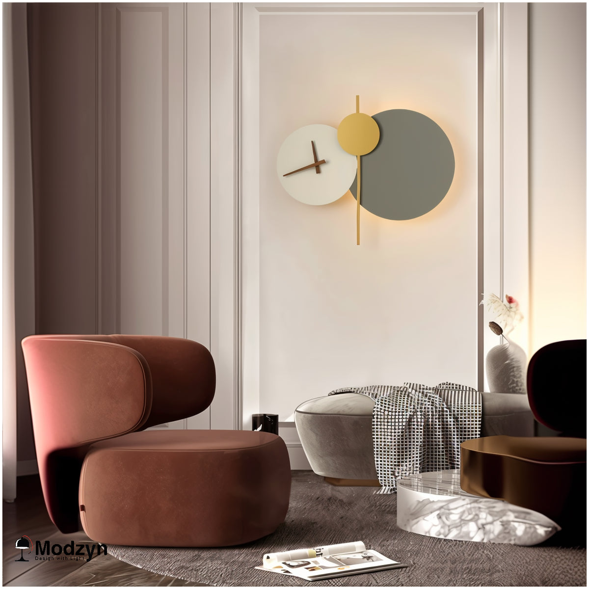 Настінний Світильник O-Clock Lamp Modzyn Design 250914-242300