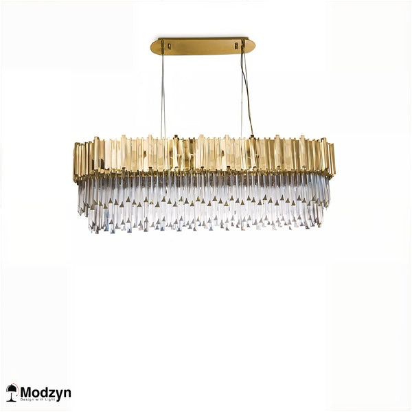 Люстри У Стилі Сучасна Класика Empire Gold Oval Modzyn Design 250914-242314