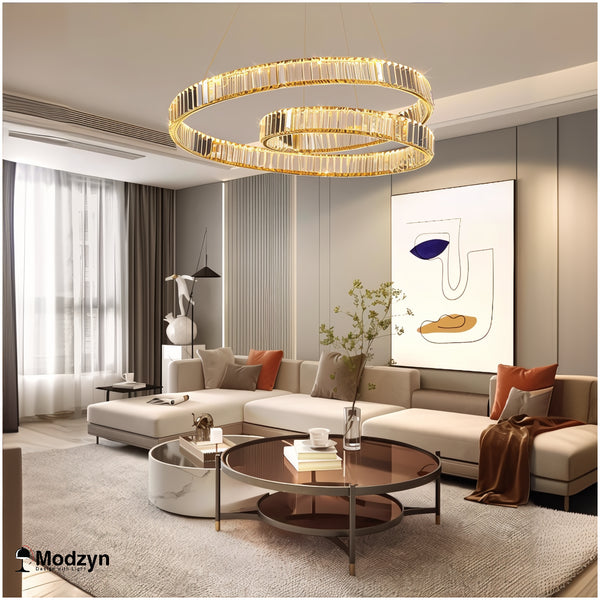 Люстра Pair Circle Crystal Modzyn Design 250914-242344