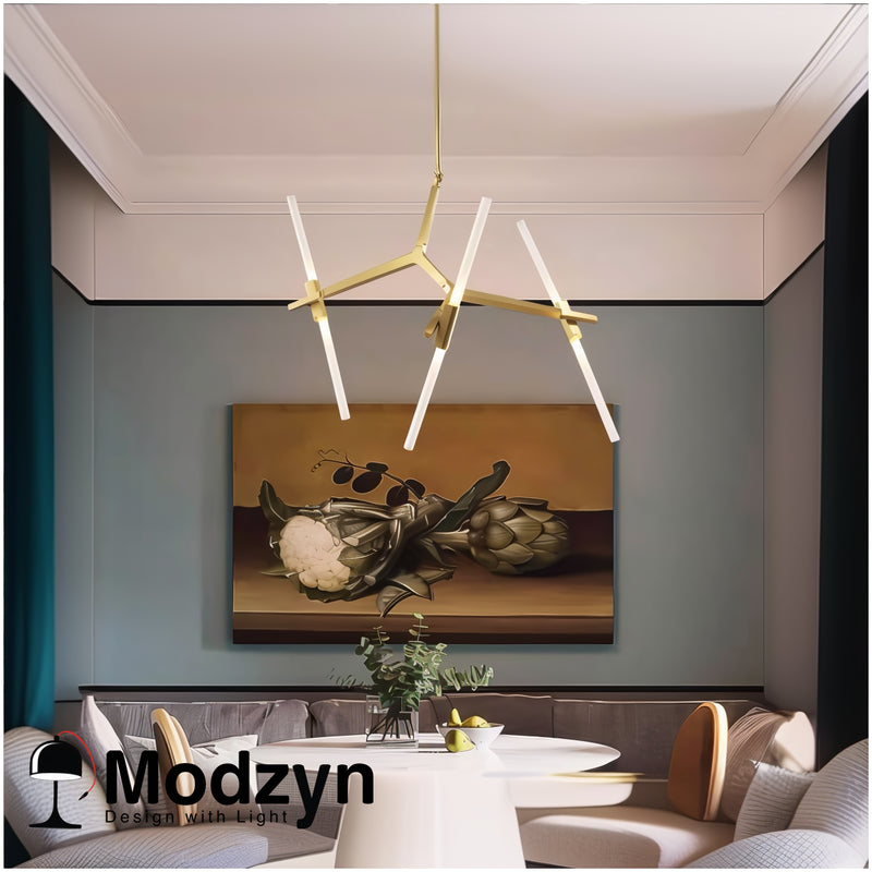 Люстра Led Agnes Gold Modzyn Design 21103-37674