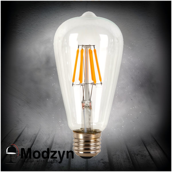 Лампа Едісона Led St64 6w 2200k Modzyn Design 21103-37749