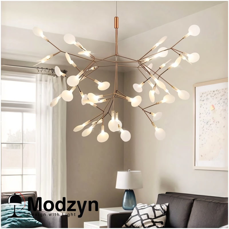 Люстра Led Petals Copper Modzyn Design 21103-38234