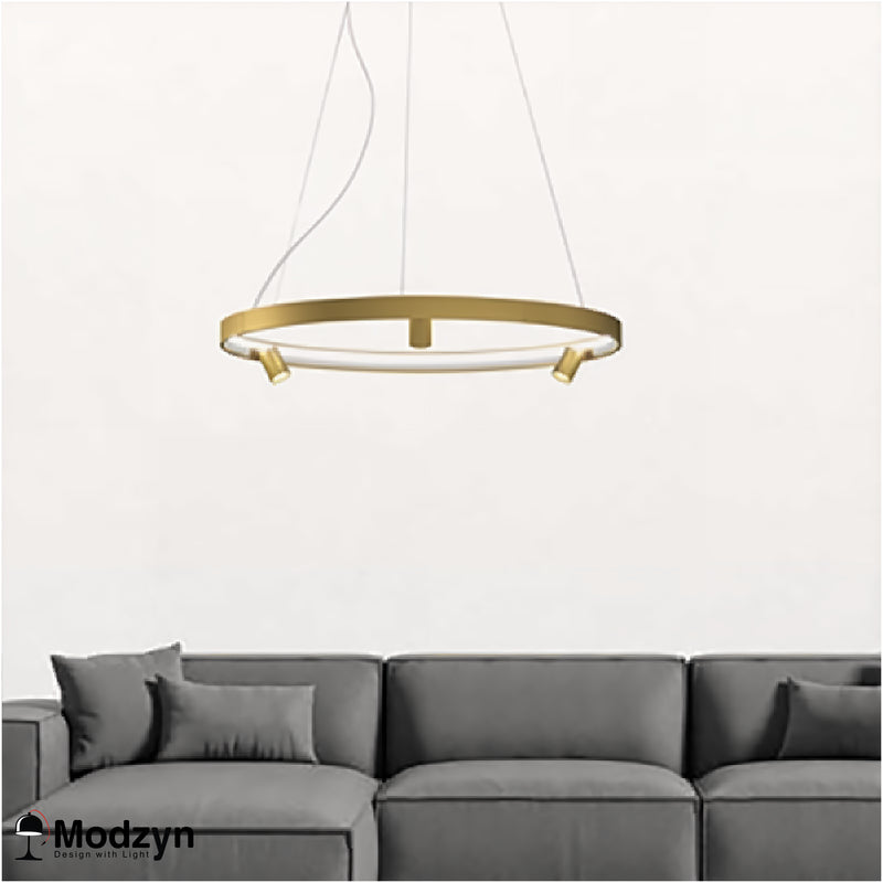 Люстра Led Ring Gold Modzyn Design 21103-38488