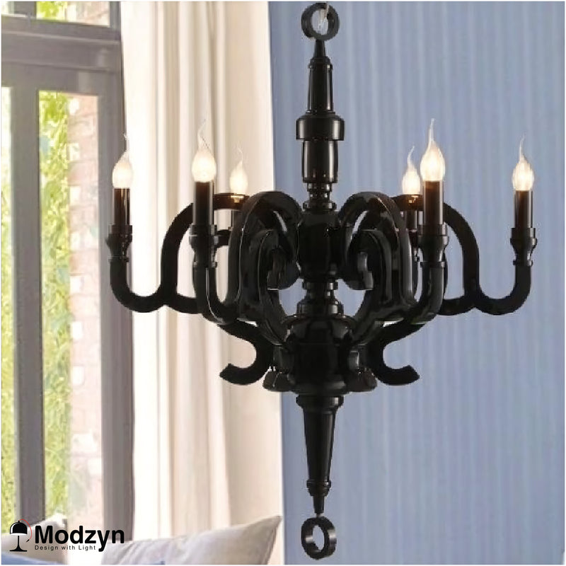 Люстра Paper Chandelier Black Modzyn Design 22083-44986